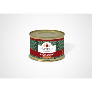 PATE DE CANARD A L ARMAGNAC 70G