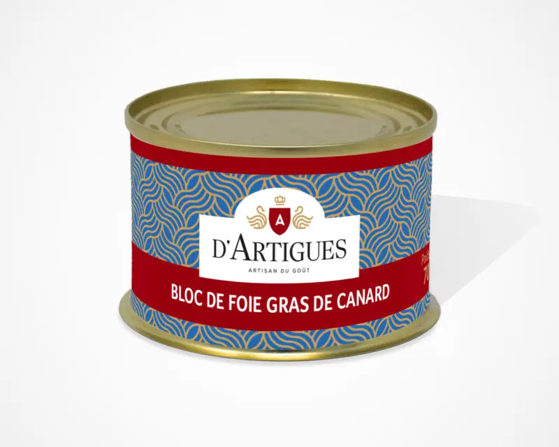 Bloc de Foie Gras de Canard <span class="trad">TRADITION</span><br><span class="title-detail"> boite</span>