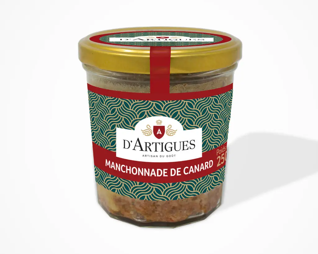 Pot de manchonnade de canard d'Artigues