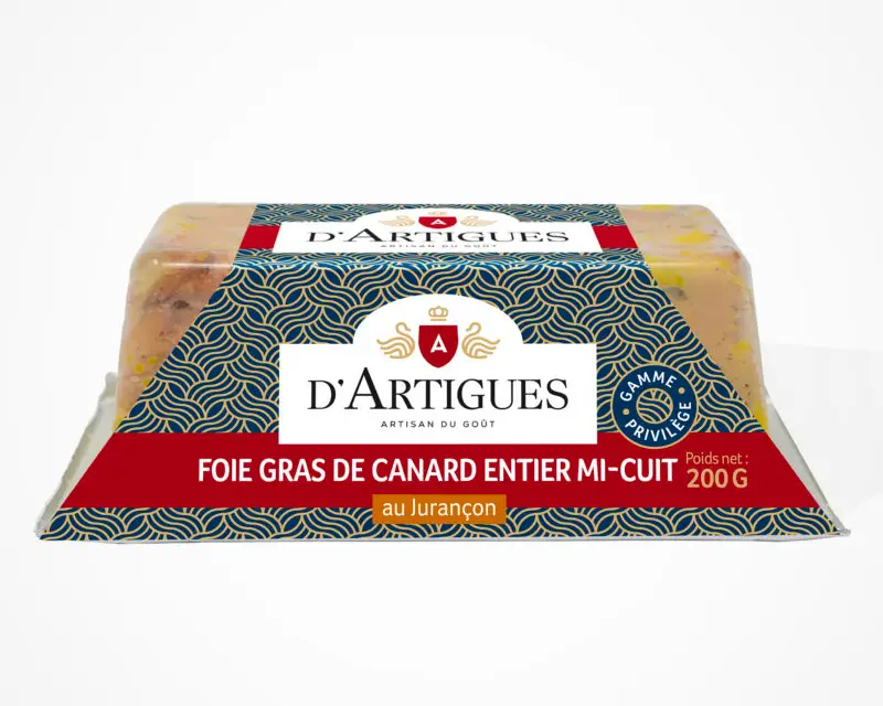 Foie Gras de Canard entier mi-cuit <span class="priv">PRIVILÈGE</span><br><span class="title-detail"> barquette operculée</span> – Image 4