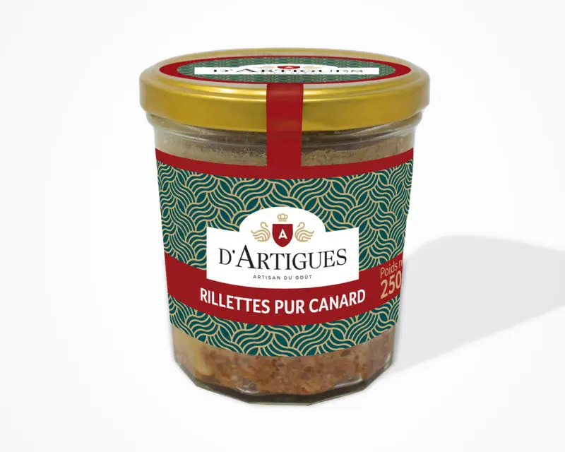 Rillettes pur Canard<br><span class="title-detail"> verrine et boite</span>