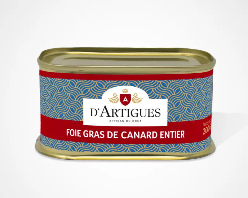 Foie Gras de Canard entier <span class="trad">TRADITION</span><br><span class="title-detail"> boite</span>