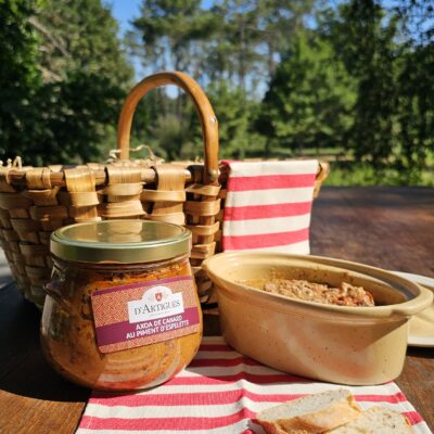 Axoa de canard au piment d'Espelette