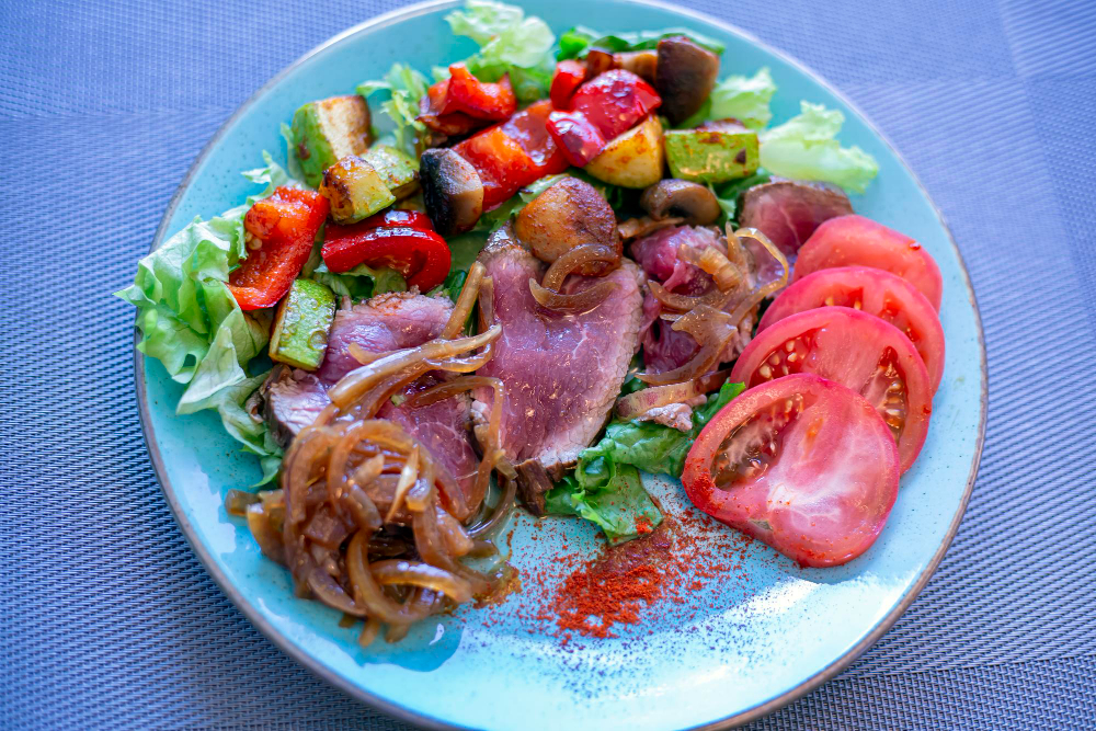 Salade landaise aux gésiers confits