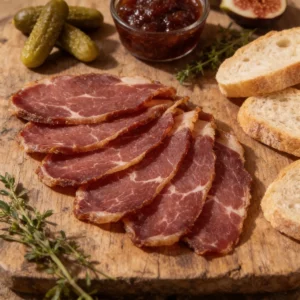 Magret de canard séché pour la restauration