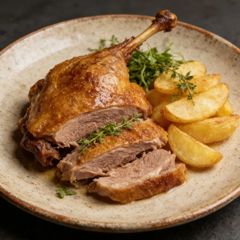 Confit de canard artisanal pour restaurant