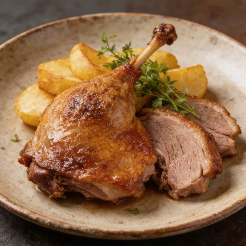 Confit de canard artisanal pour restaurant