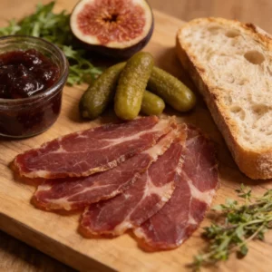 Magret de canard séché pour la restauration