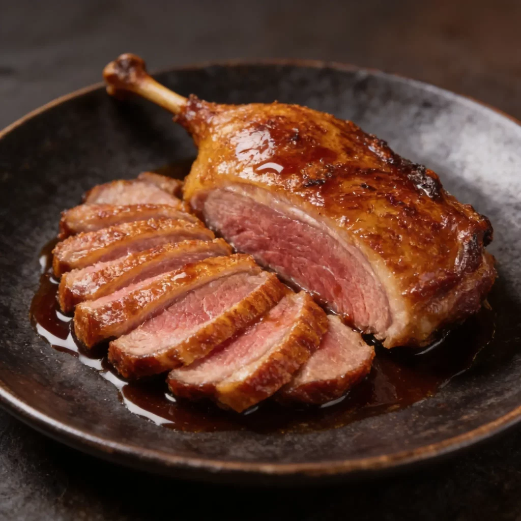 Rôti de magret de canard