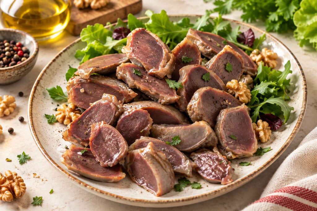 Avec quoi accompagner une salade de gésiers