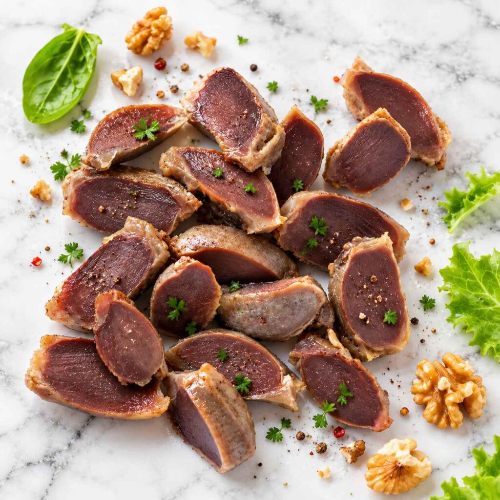 Qu'est-ce qu'un gésier de canard