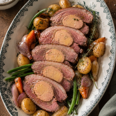 Rôti de Magret de Canard AU FOIE GRAS sous-vide